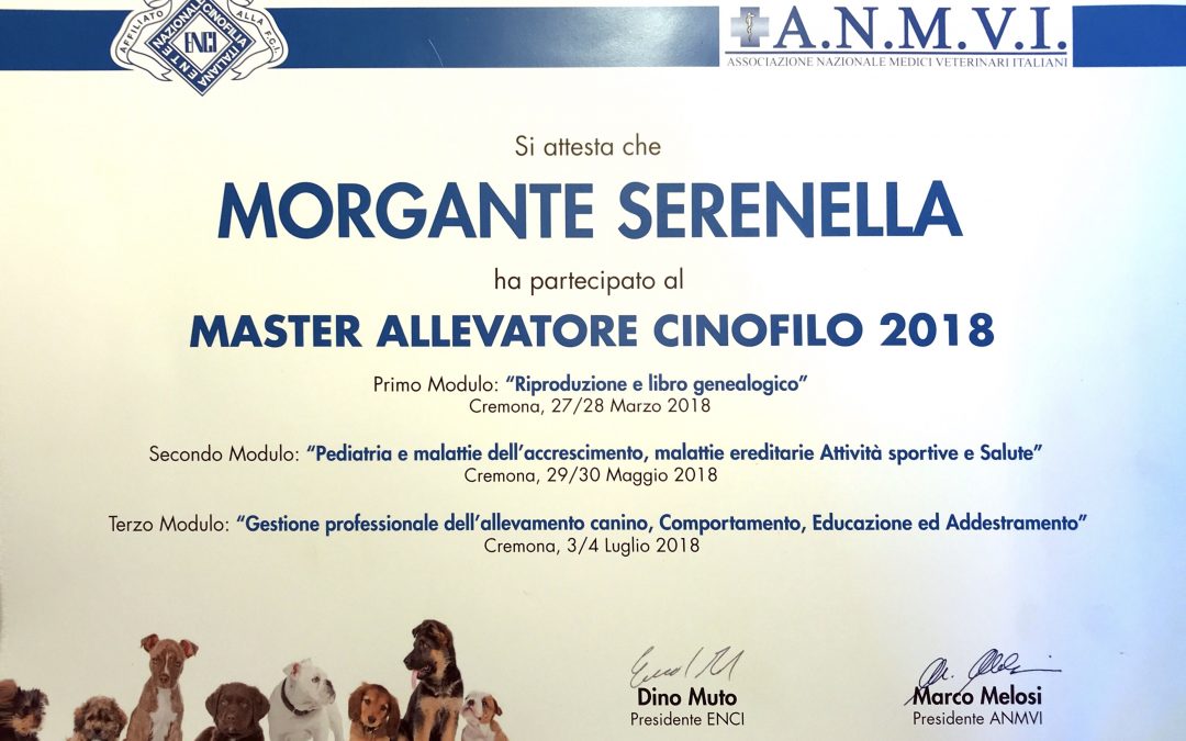 Master Allevatori 2018